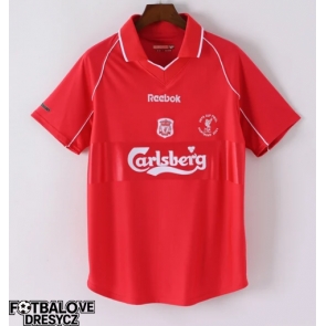 Liverpool 2000-2001 Retro Domácí Dres Krátký Rukáv